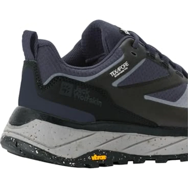 Jack Wolfskin Terraventure Texapore Low W, Damen Wanderschuhe, wasserdicht, atmungsaktiv, Grau, Größe 38 – Bild 4