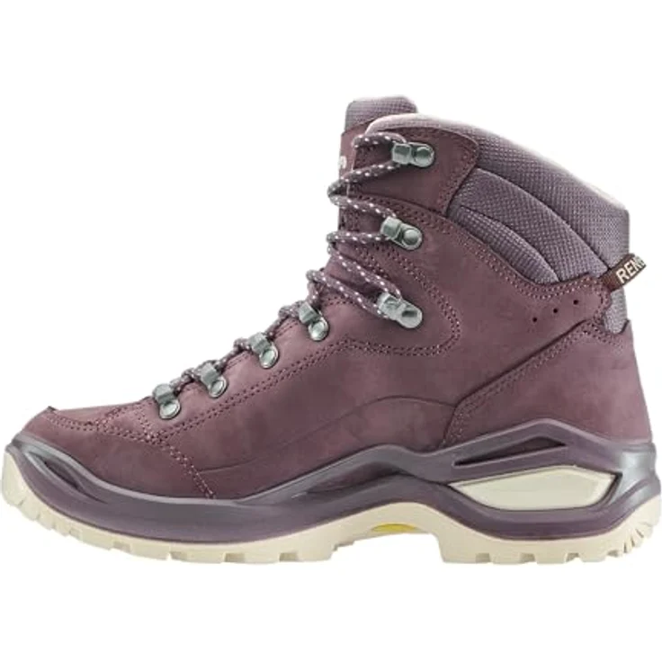 LOWA Renegade EVO GTX MID, Wanderschuhe für Damen mit GORE-TEX® Futter, altrosa/panna, Größe 42 – Bild 2
