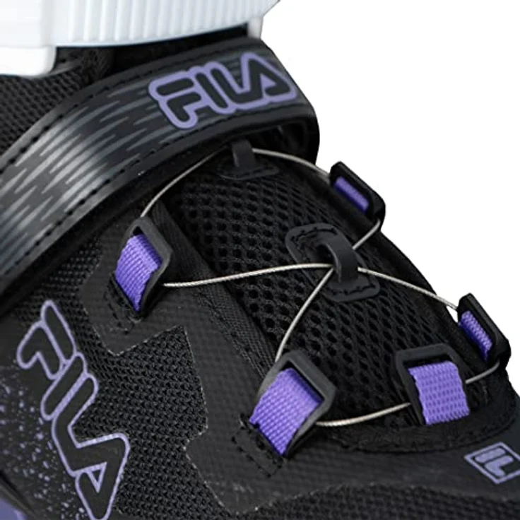 FILA FS Rol LEGACY QF Lady, Damen Rollschuhe mit hohem Cuff, Air Flow-Technologie, 84 mm Räder, violett – Bild 5