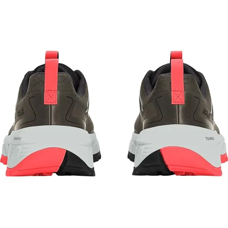 Jack Wolfskin Wild Hike Low M, Herren Wanderschuhe mit TEXARIDE-Technologie und optimalem Grip, Grün – Bild 5