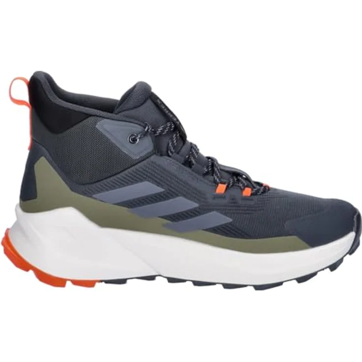 adidas Sportswear TERREX TRAILMAKER 2 MID GTX, Wasserdichter Trekkingschuh mit GORE-TEX Membran und stabilem Halt, Carbon/Gresix/Cblack – Bild 8