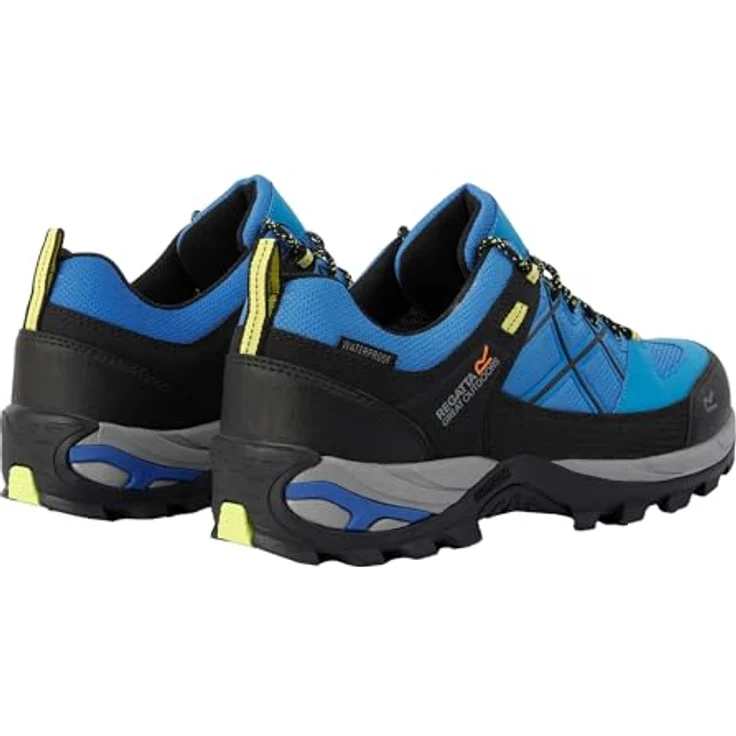 Regatta Samaris III RMF835-DLW, Wanderschuhe mit ISOTEX-Membran und atmungsaktiven Materialien, grau/orange – Bild 3