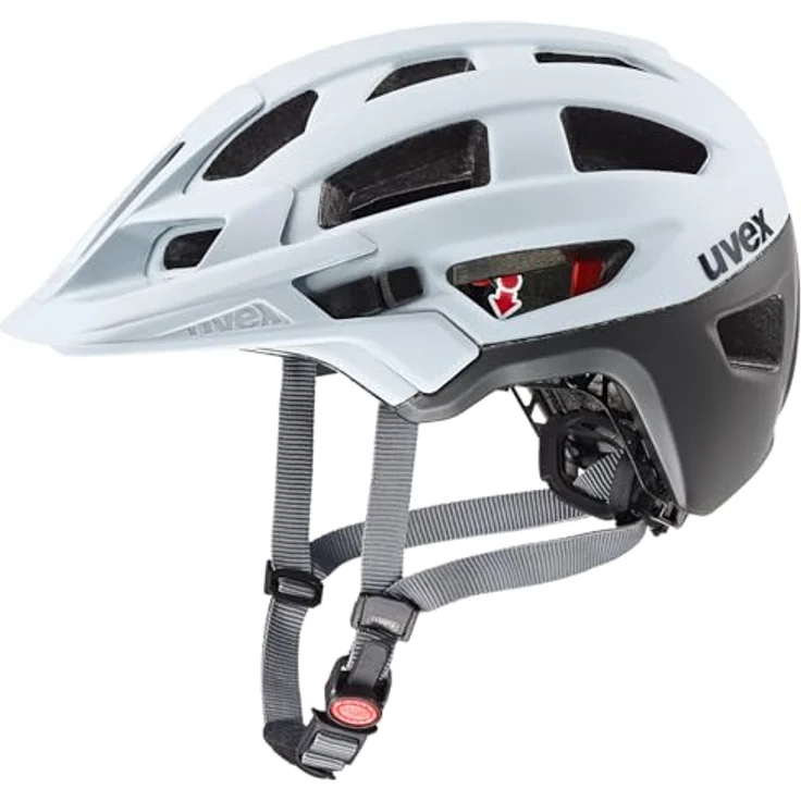 Uvex Sports finale 2.0, Velohelm mit integrierter Sonnenblende, 20 Belüftungsöffnungen, für Kopfumfang 52 - 57 cm, cloud-darksilver matt – Bild 1