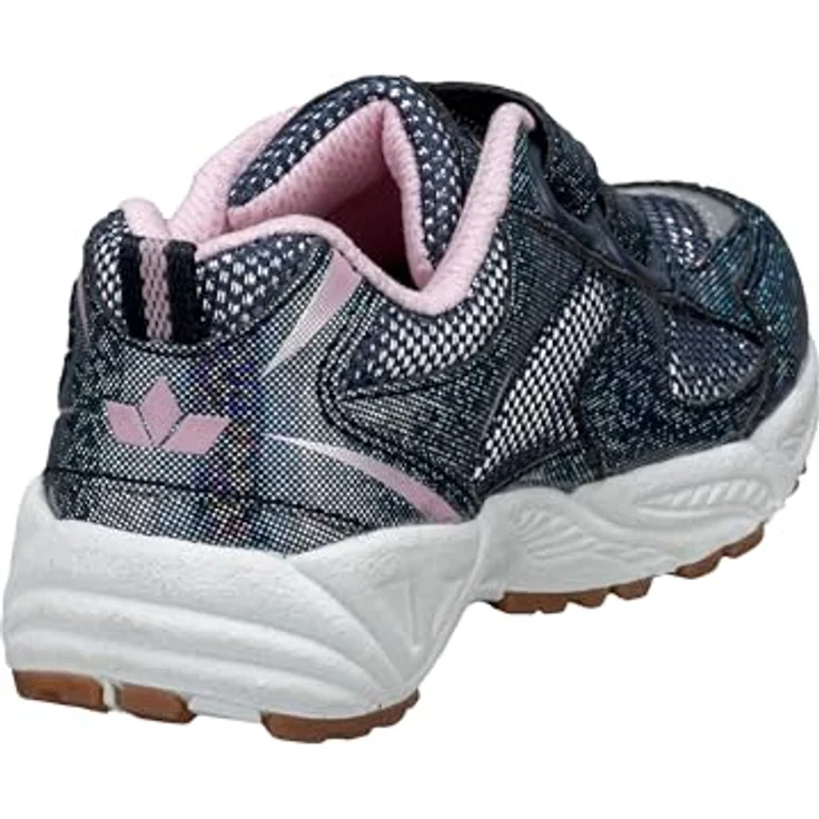 LICO Klettschuhe für Damen, grau, Nylon-Obermaterial, Wechselfußbett, profilierte Gummi-Laufsohle – Bild 4