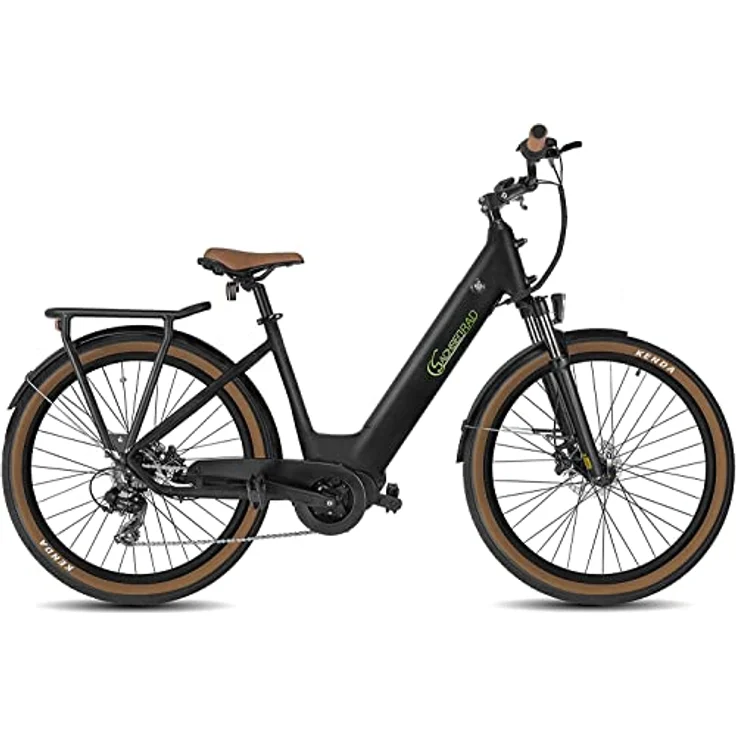 SachsenRAD E-SUV ATB All Terrain E-Bikes C5 Centro mit Diebstahlsicherung, CityBike Mittelmotor mit tiefem Einstieg, Bremslicht Alarmanlage, Elektrofahrrad Farbe Display StVZO Damen Herren Pedelec – Bild 1