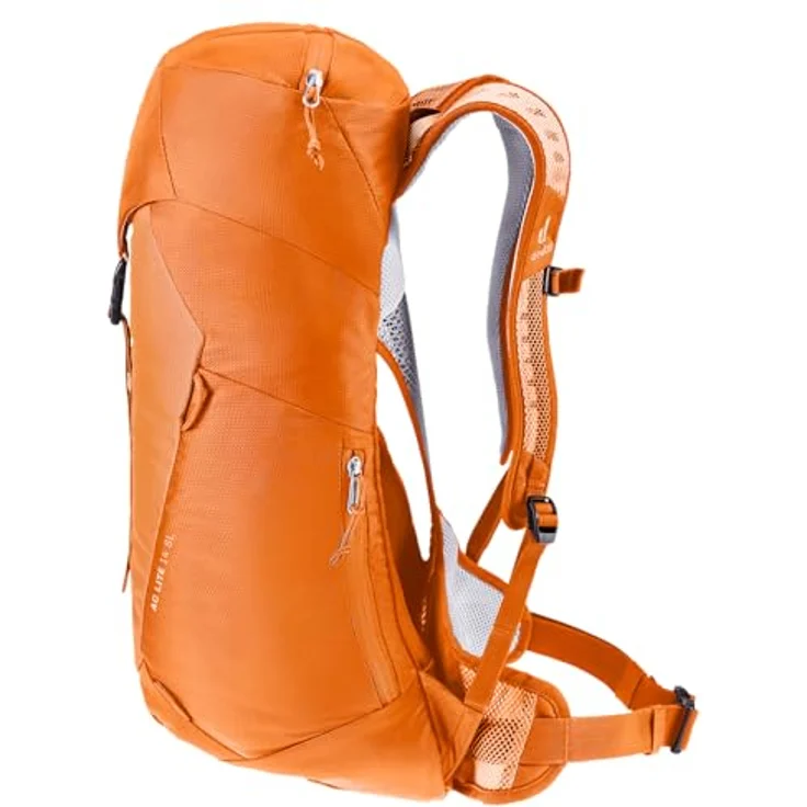 Deuter Damen Ac Lite 14 Sl Wanderrucksack, Peach-tuscany, 14 Lang - Aircomfort Netzrücken-System, SL Women's Fit, Trinkblasenfach bis 2 Liter – Bild 4