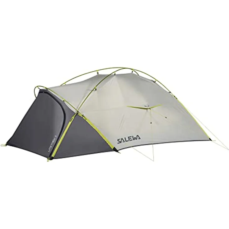 Salewa Litetrek II-Zelt, leichtes 2-Personenzelt mit 3000mm Wassersäule, grau – Bild 1