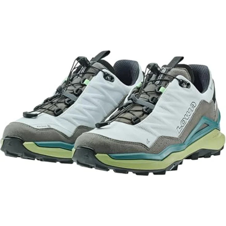 Lowa Maddox Pro Gtx Lo Sl, Leichte Wanderschuhe mit GORE-TEX, grau/farn, Größe 42 – Bild 5