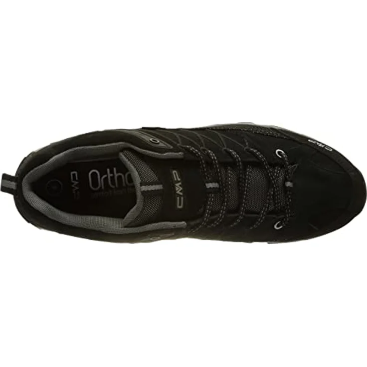 CMP Campagnolo Herren Wanderschuhe, robuste Outdoorschuhe, Kunstledereinlage, Schwarz, Größe 45 – Bild 5
