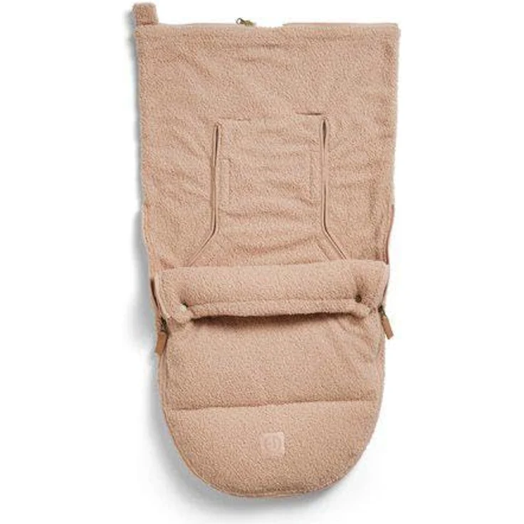 Elodie Schlafsack, universelle Passform für Babyschalen, wattiertes Obermaterial, Wendekapuze, maschinenwaschbar, 86 cm, grau – Bild 4