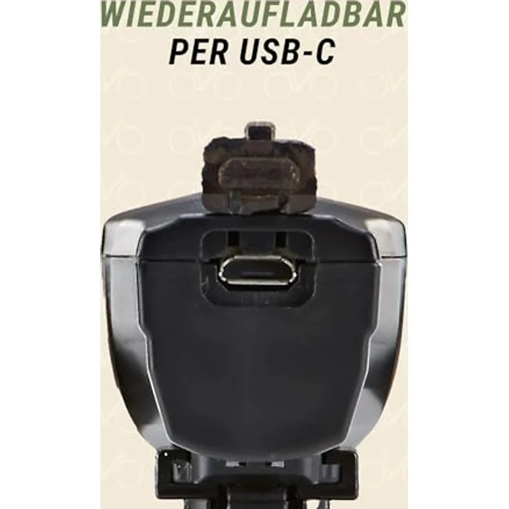 PROPHETE Fahrrad-Frontlicht Prophete LED-Rücklicht – Bild 4