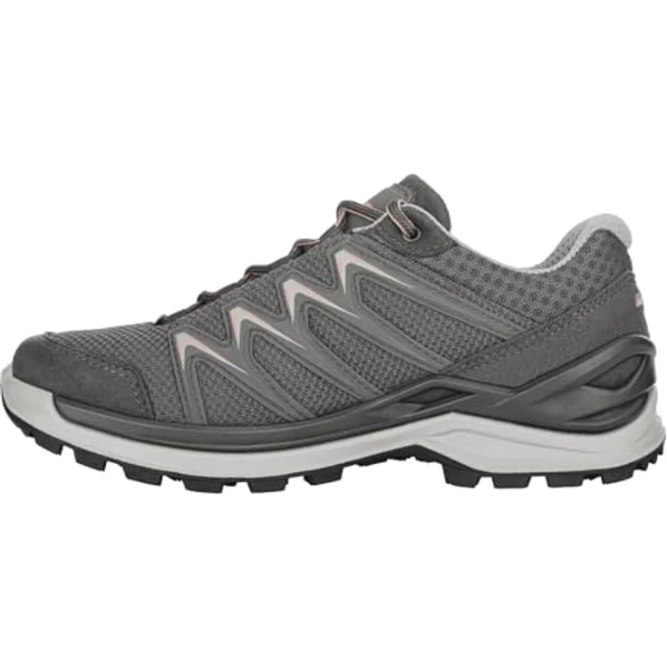 LOWA Innox Pro GTX Low, Wanderschuhe für Damen, grau, Größe 41.5, atmungsaktiv und leicht mit optimaler Dämpfung – Bild 4