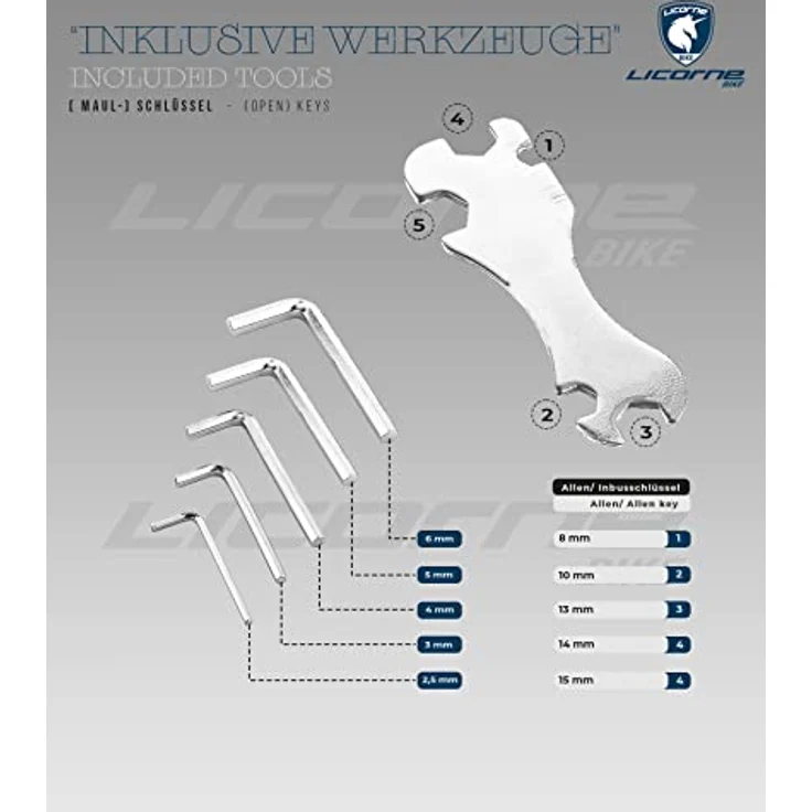 Licorne Bike Carter Premium Mountainbike für Kinder, 20 Zoll, 6 Gang Kettenschaltung, Vorder- und Hinterbeleuchtung, blau – Bild 10