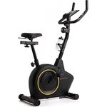 Zipro Heimtrainer Fahrrad Boost Gold, Ergometer Fitnessbikes, Magnetisches Fahrradtrainer, Ergometer Fahrrad bis 120kg, Indoor Bike, Trainingsfahrrad für zuhause, Fahrradergometer Batteriebetrieben