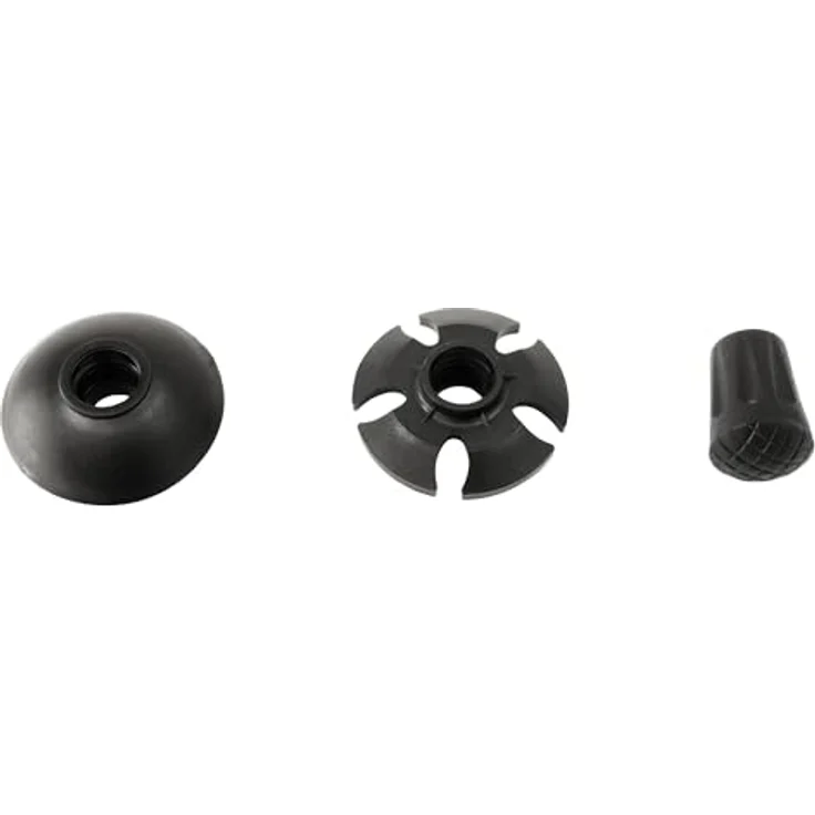 Origin Outdoors Twist-Lock Trekkingstöcke, Mehrfarbig, mit ergonomischen Griffen und austauschbaren Tellern für unterschiedliches Gelände – Bild 5
