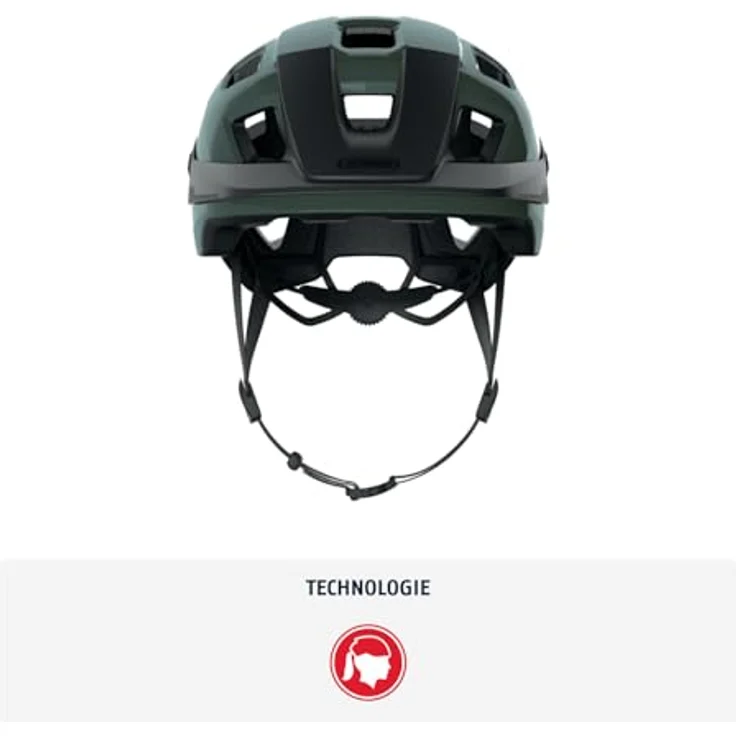 Abus MoTrip pine green 51 - 55 cm – Bild 3