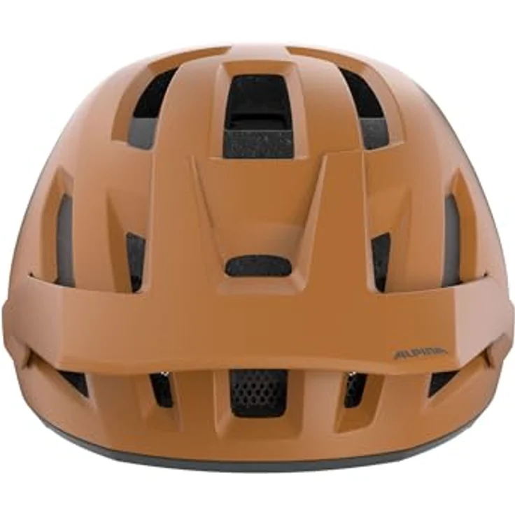 Alpina Taunus, Fahrradhelm in burro-braun matt, Größe 55-59 cm mit Microshell-Außenschale und Luftzirkulation – Bild 2