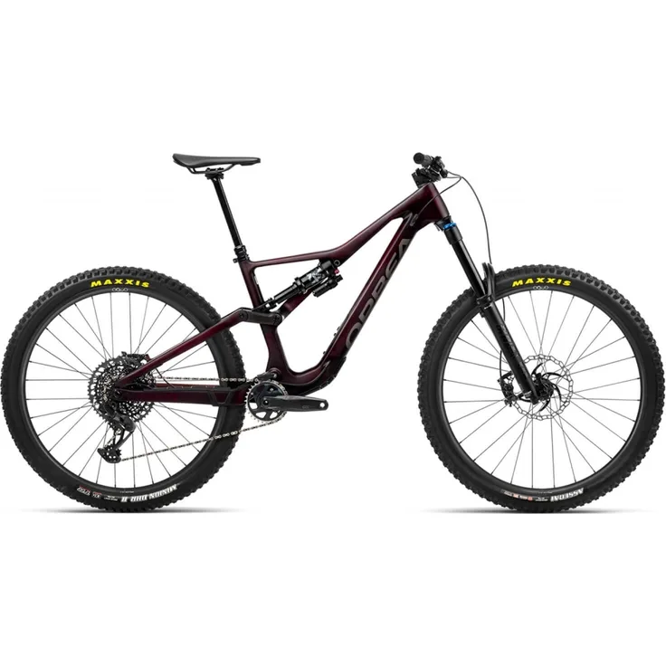 Orbea RALLON M10, Fully Mountainbike mit 160 mm Federung, SRAM GX Eagle 12-Gang-Schaltung, Weinrot Carbon