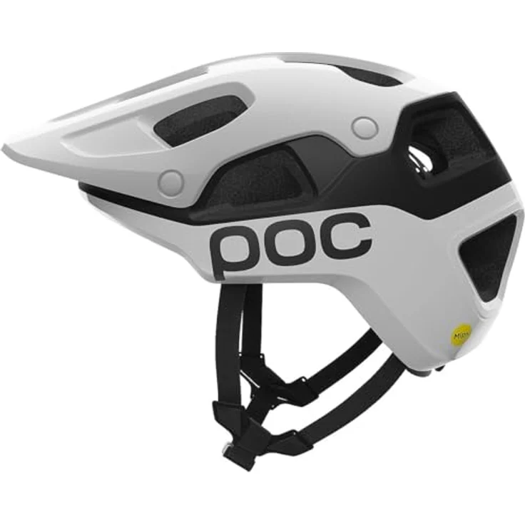 POC Cularis Pure – Unisex MTB Helm mit MIPS, wechselbarem Visier, optimierter Belüftung und 360° Anpassung für Trail und XC – Bild 1