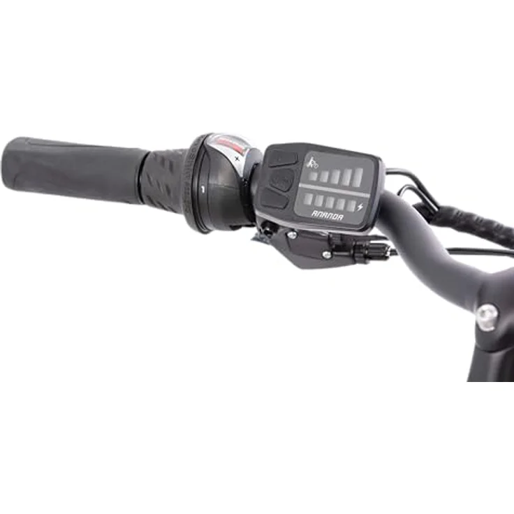 F.lli Schiano E-Ride, E-Bike Trekking 28 Zoll, 250W Motor, 36V 10.4Ah abnehmbarer Akku, Herren, Schwarz – Bild 4