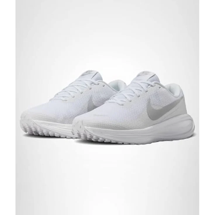 Nike Revolution 8, Laufschuh mit atmungsaktivem Mesh-Obermaterial, Weiß, Gr. 42 – Bild 8