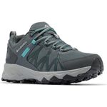 Columbia Women's Peakfreak II Outdry, wasserdichte Wanderschuhe mit atmungsaktivem Material, Größe 41, Grau