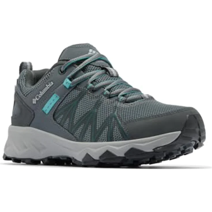 Columbia PEAKFREAK™ II OUTDRY™ Damen Wanderschuhe, wasserdicht mit griffiger Außensohle, Grau (37) – Bild 1