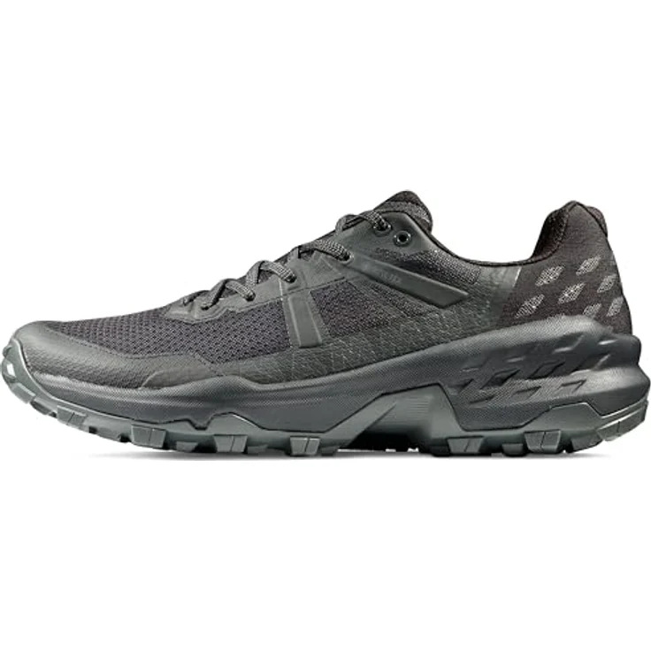 Mammut Sertig II Low GTX Men, leichter Multifunktions-Wanderschuh mit GORE-TEX, schwarz, Größe 46 2/3 EU = 11.5 UK – Bild 1