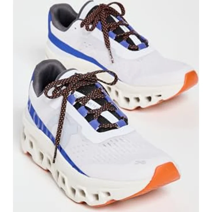 ON Cloudmonster 2, Laufschuhe für Damen mit 230 g Gewicht, regulärer Passform, in Weiß und Frost – Bild 5