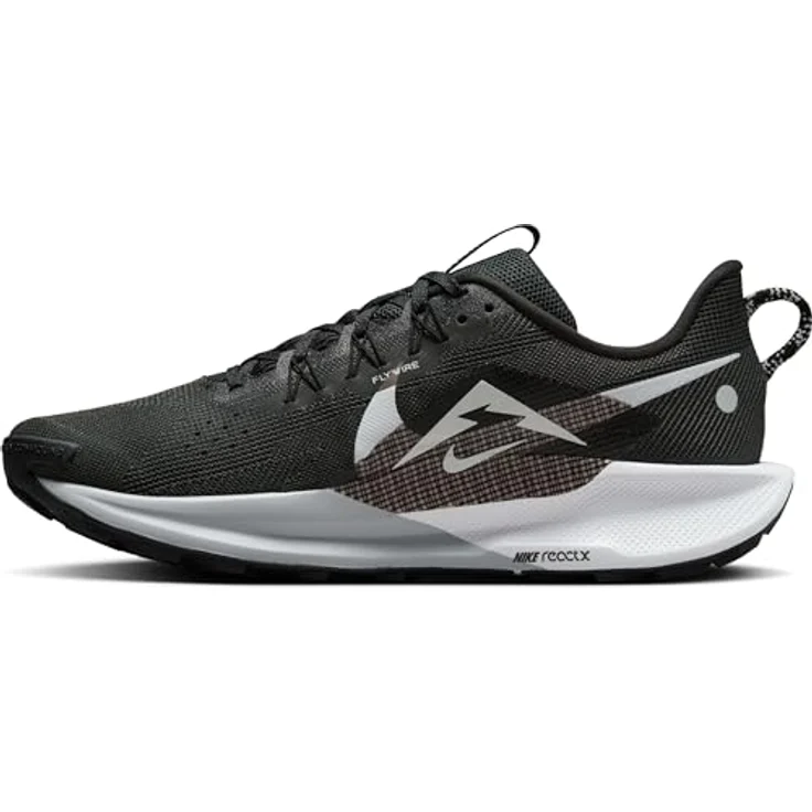 Nike PEGASUS TRAIL 5 Laufschuhe, schwarz, mit ReactX Dämpfung und Gummi-Sohle für bessere Bodenhaftung, Größe 10.5 – Bild 10