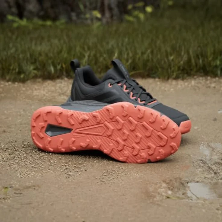 adidas TRACEFINDER JR9134, Laufschuhe für Herren, Größe 44, schwarz (CBLACK2/CBLACK/SEIMOR), atmungsaktiv, mit Lightmotion-Dämpfung – Bild 8