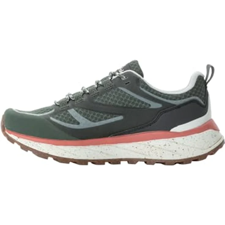 Jack Wolfskin TERRAVENTURE VENT LOW W, Damen-Wanderschuh mit atmungsaktivem Mesh-Obermaterial und VIBRAM-EVA-Mittelsohle – Bild 3