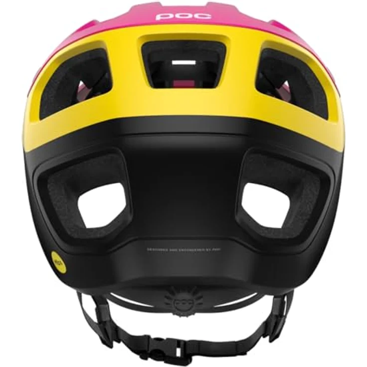 POC Cularis Pure Unisex MTB Helm mit MIPS, wechselbarem Visier, optimierter Belüftung, leichtem Design & 360° Anpassung für Trail und XC – Bild 4