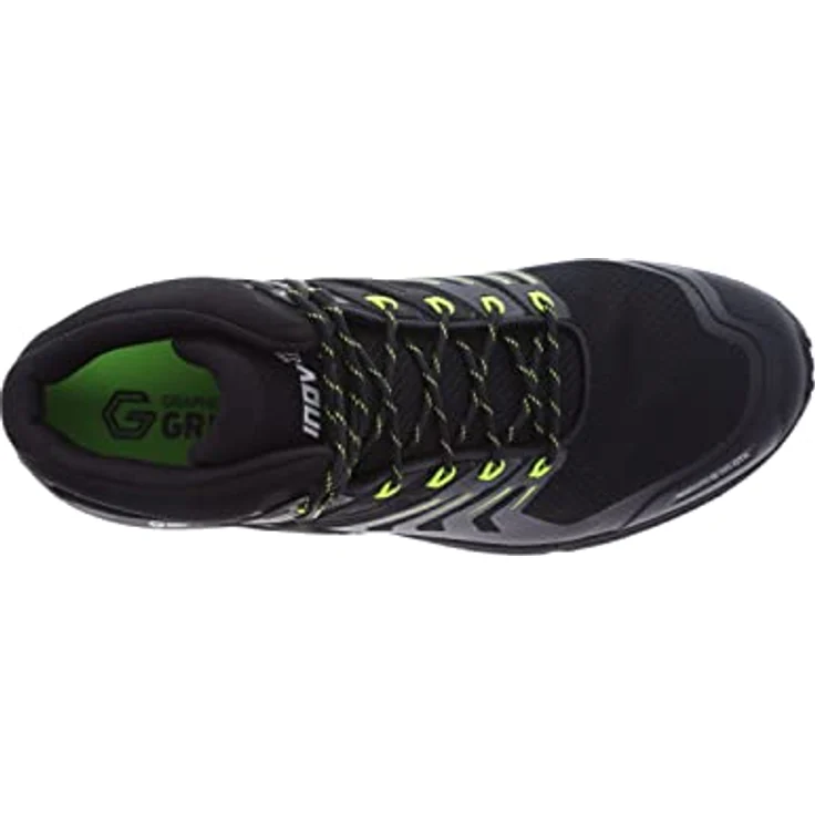 inov-8 Roclite G 345 GTX V2 Wanderschuhe, Herren, Schwarz, wasserdicht, atmungsaktiv, leicht, griffige Gummisohle – Bild 2