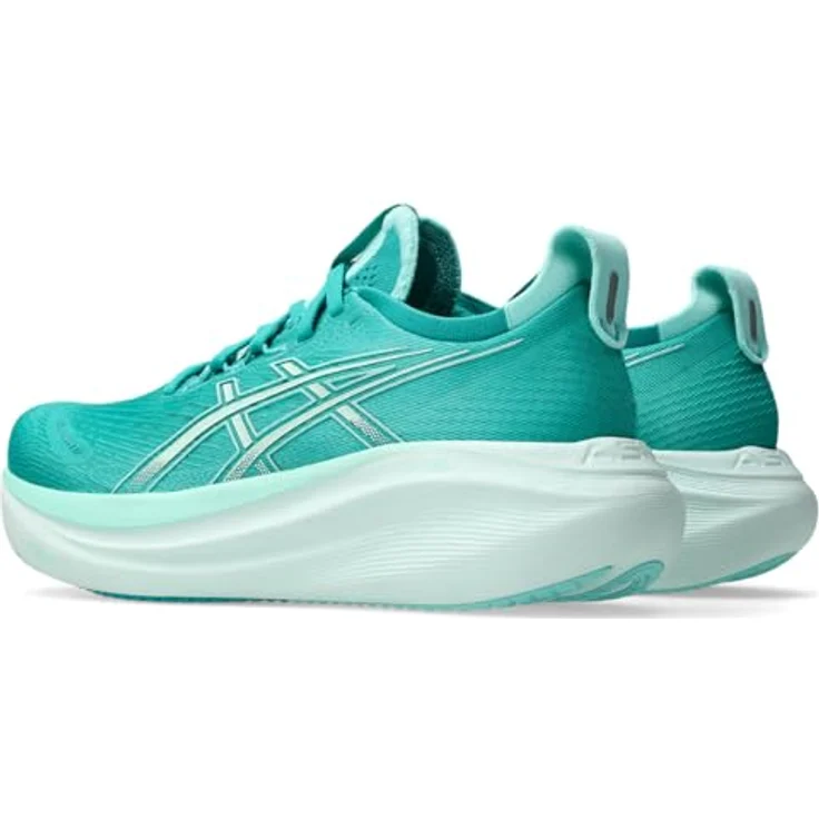 ASICS GEL-NIMBUS 27, Laufschuhe mit Gel-Technologie, Wave Teal/Illuminate Mint, Größe 38 – Bild 3