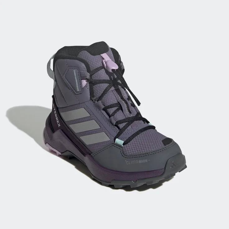 adidas TERREX AX4R MID CLIMAWARM+ KINDER Wanderschuh, wasserdicht mit PrimaLoft®-Isolation und Speed Lacing