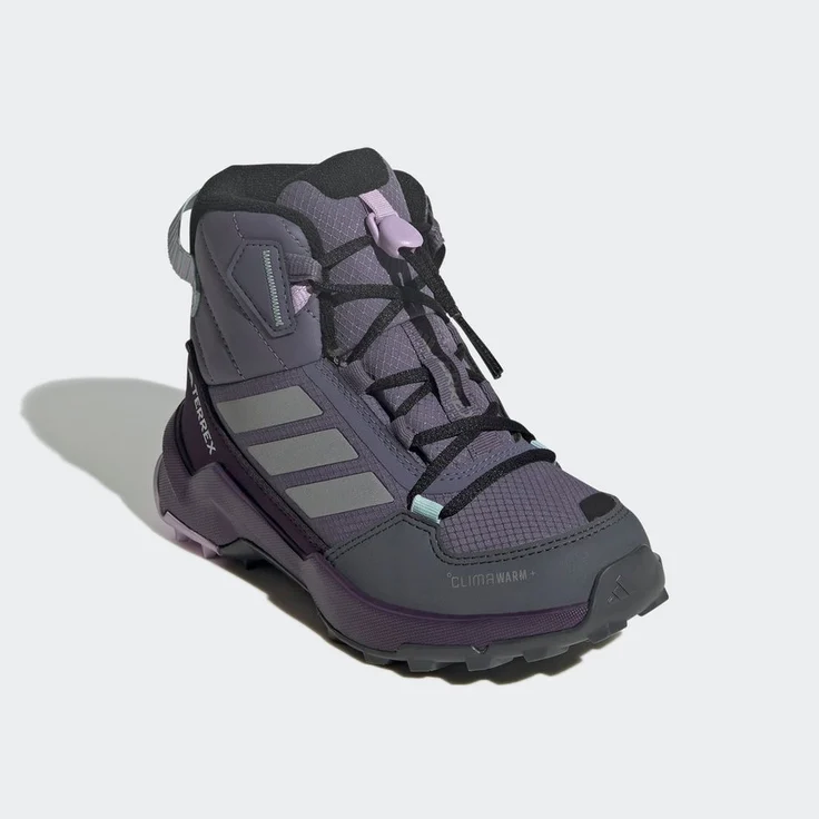 adidas TERREX AX4R MID CLIMAWARM+ KINDER Wanderschuh, wasserdicht mit PrimaLoft®-Isolation und Speed Lacing – Bild 1