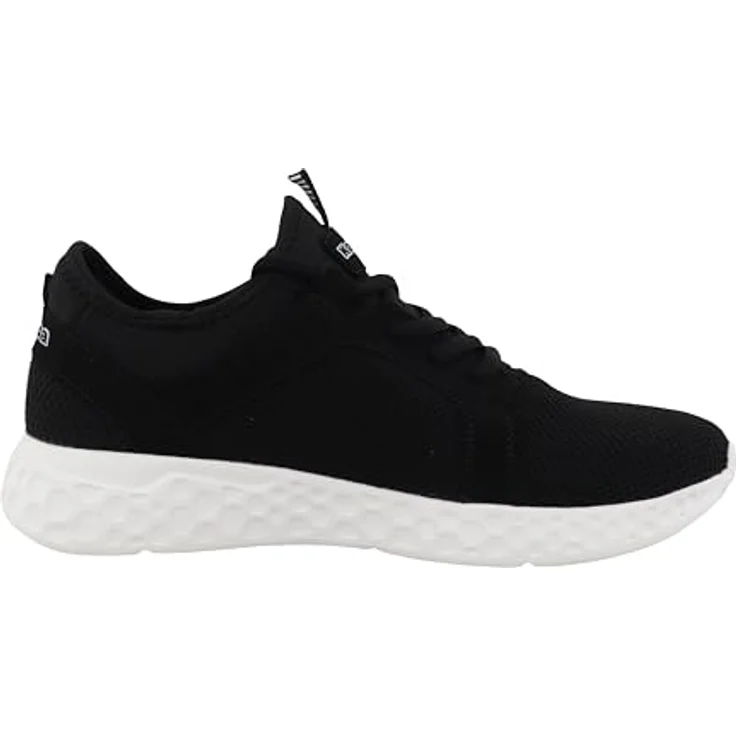 Kappa Damen Laufschuhe Schwarz, Trainingsschuhe mit Mesh-Obermaterial und Schnürverschluss, Größe EUR 40 – Bild 4
