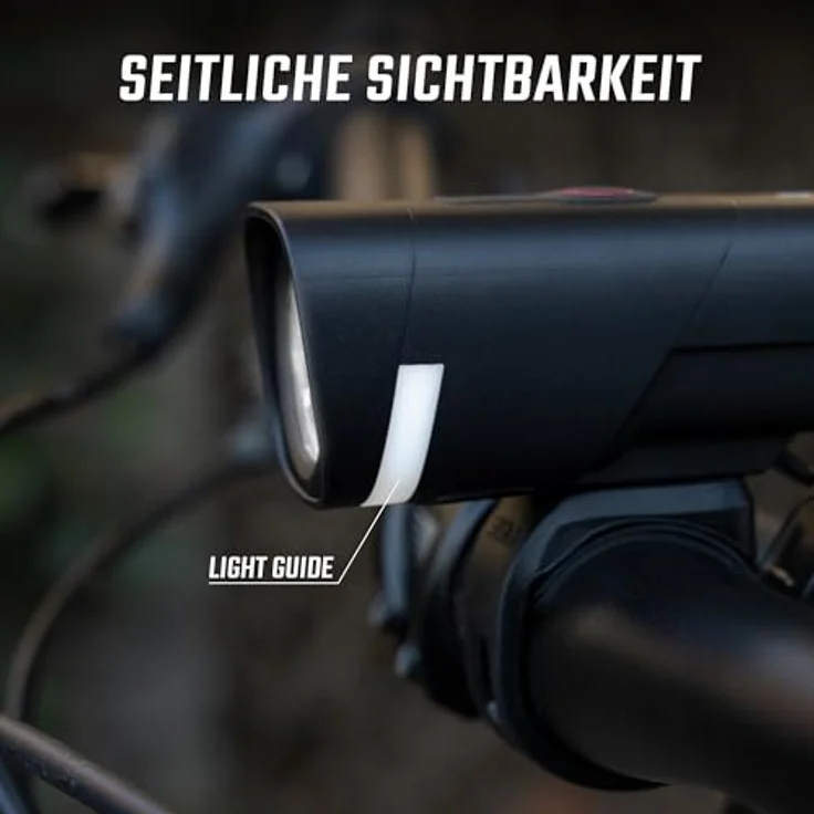 SIGMA Aura 40, LED Fahrradlicht mit 40 LUX, USB-C, 2 Leuchtmodi, StVZO zugelassen, lange Akkulaufzeit – Bild 3