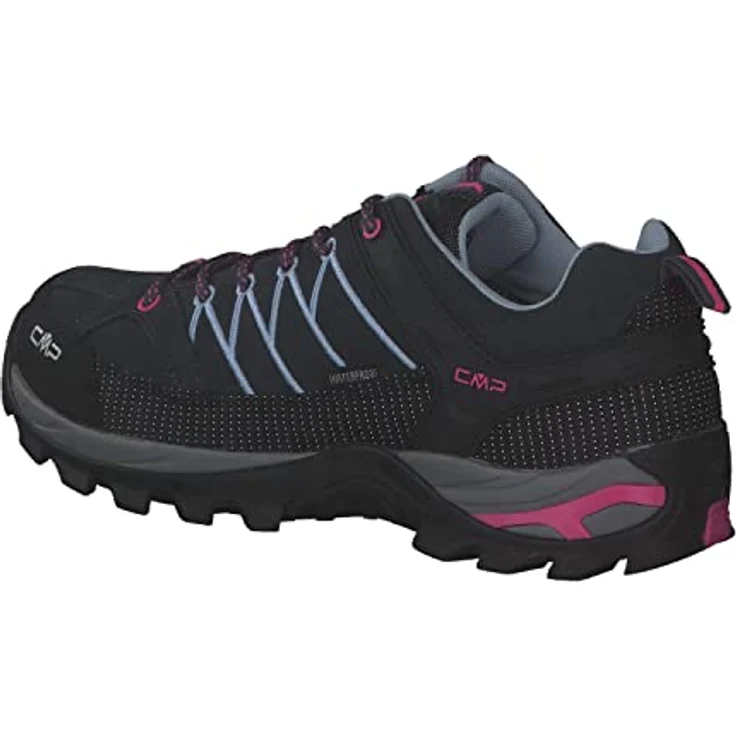 Campagnolo CMP Rigel Low WMN WP, Wanderschuhe für Damen, grau, wasserdicht, mit FullOn GRIP Profilsohle – Bild 3