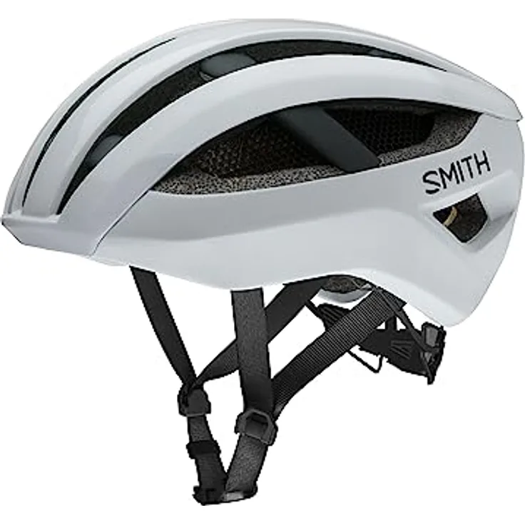SMITH Network Mips Helm Weiß L, Fahrradhelm mit Koroyd®-Schutztechnologie