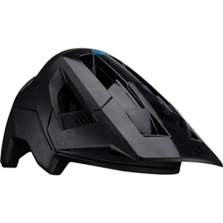 Leatt Helmet MTB AllMtn 4.0 V23 Stealth, Fullface-Helm mit 360° Turbine Technology, Größe S (51-55cm)