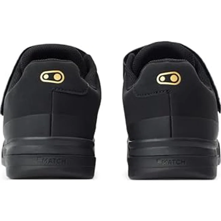 Crankbrothers Mallet Boa, Premium MTB Klickpedal-Schuh mit BOA Schnürsystem und Klettverschluss, Schwarz Gold, Größe 44,5 – Bild 7