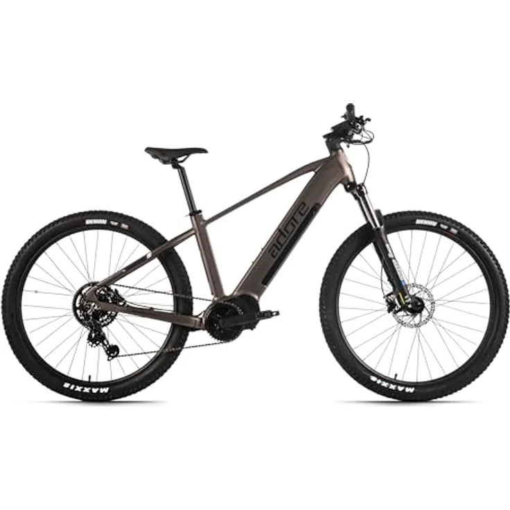 Adore GX-750 E-Bike Mountainbike Hardtail 29", 130NM Mittelmotor, 540Wh, 9-Gang Shimano Cues, platingrau matt – Bild 2
