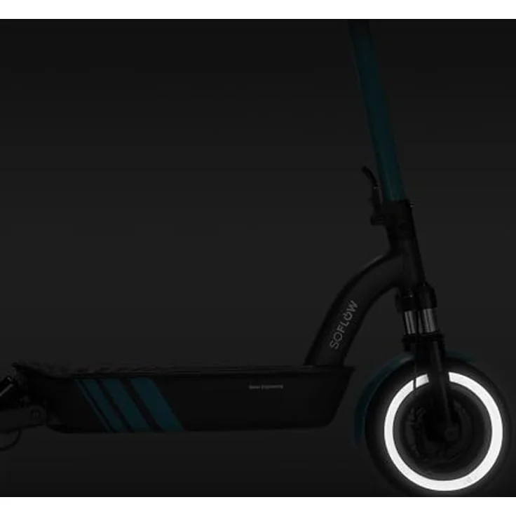 soflow E-Scooter SO4 Pro Max, 750 W, 22 km/h, 75 km Reichweite, Austauschbarer Akku, Dreifach-Bremssystem, Smart Cockpit mit LED-Farbdisplay – Bild 5