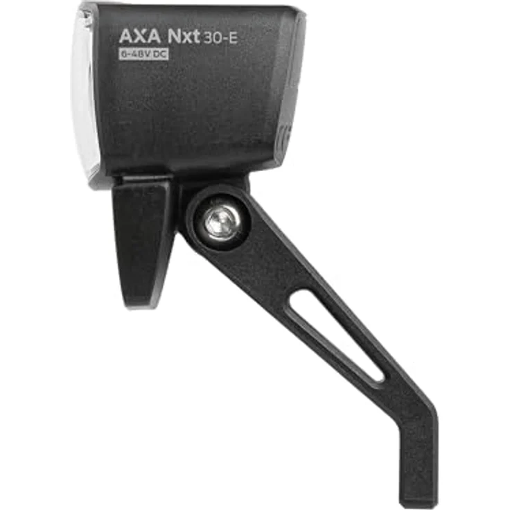 AXA E-Bike LED Scheinwerfer Nxt 30, 30 Lux, schwarz, SB-Verpackung – Bild 4