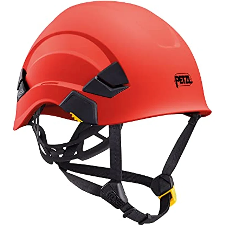 PETZL H43414 Vertex Universalhelm mit Dual-Kinnband ohne Belüftung, Rot - Centerfit-Einstellsystem, 6-Punkt-Textilaufhängung – Bild 1