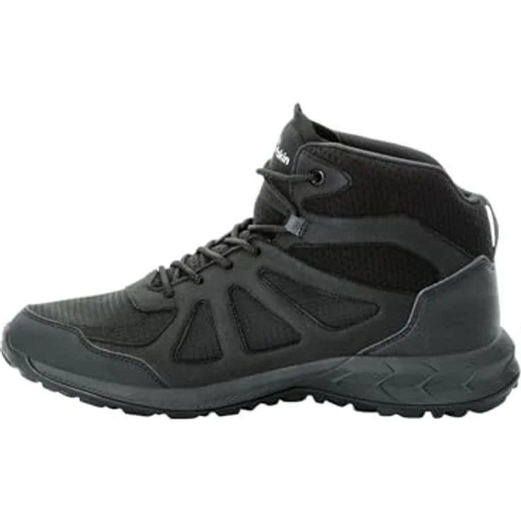 Jack Wolfskin WOODLAND 2 TEXAPORE MID M, wasserdichter Wanderschuh für Herren mit hohem Schaft und griffiger Gummi-Sohle – Bild 1
