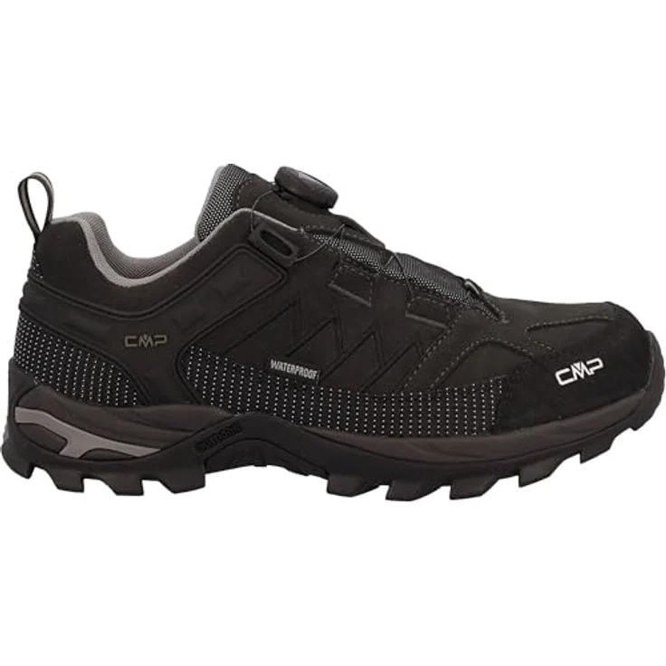 CMP Campagnolo Rigel LOW Fitgo WP, Herren Wanderschuhe, Wasserdicht, Grau, Größe 43 – Bild 1