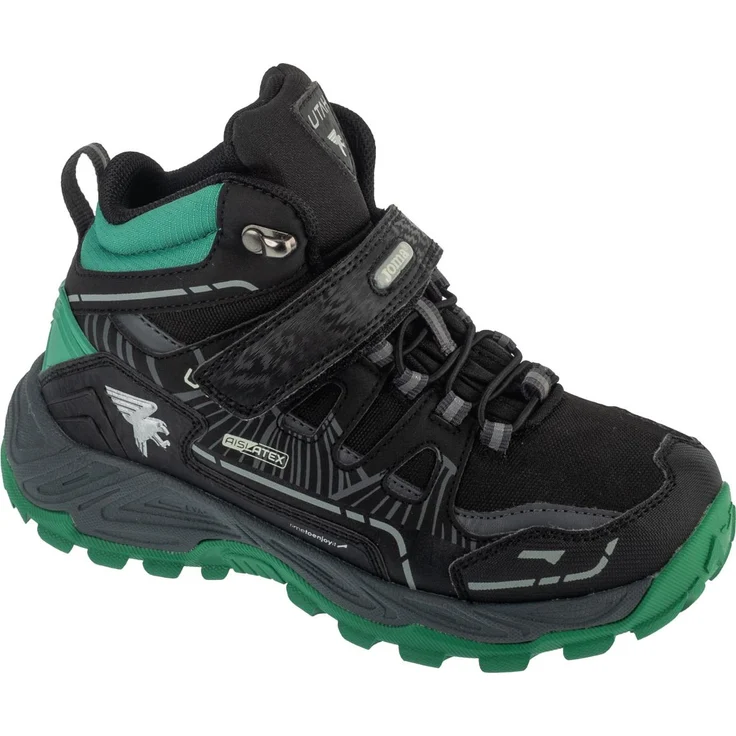 Joma Utah Jr 2501 JUTAHW2501V, Trekkingschuhe für Kinder, Schwarz, Größe 32